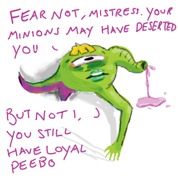 your friend forever, peebo - Online Drawing Game Comic Strip Panel by swoft