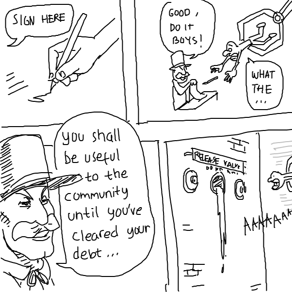  - Online Drawing Game Comic Strip Panel by Fathur