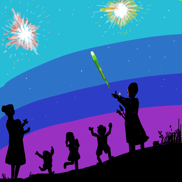  - Online Drawing Game Comic Strip Panel by Fathur