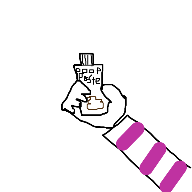 Poop paste is whats in the box. - Online Drawing Game Comic Strip Panel by Monkey_HugLuv