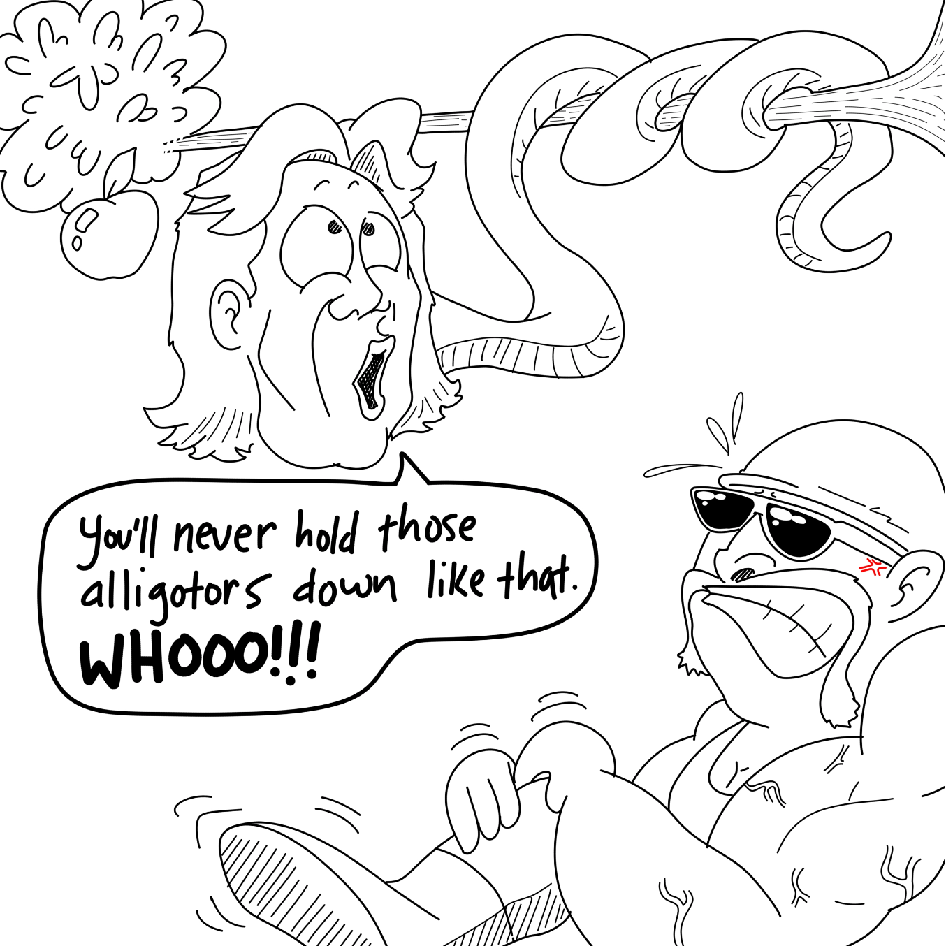  - Online Drawing Game Comic Strip Panel by Wizard Croissant