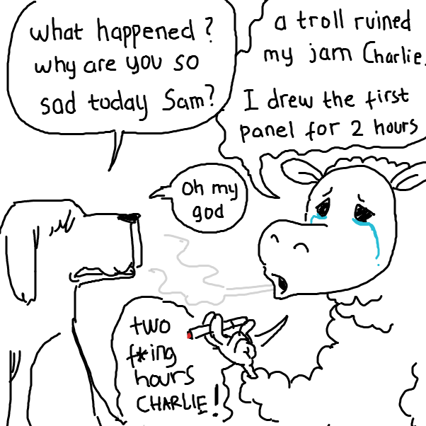  - Online Drawing Game Comic Strip Panel by Fathur