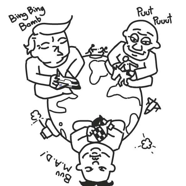 this is so dumb, sry. . . . . . i got bored after i did Trump (1st thing)  - Online Drawing Game Comic Strip Panel by Cake Emoji