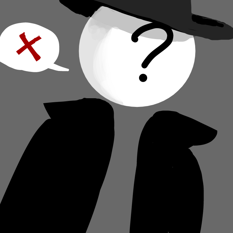 Drawing in Ask Mystery anything II by ThaSilentArtist