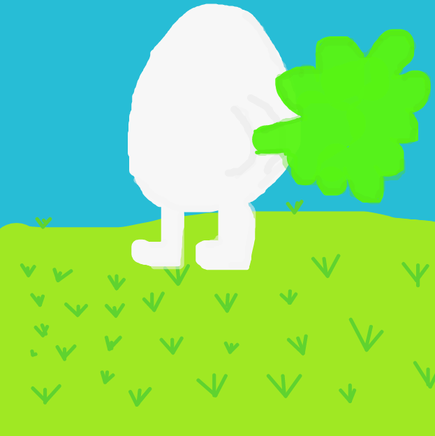 The egg is farting! - Online Drawing Game Comic Strip Panel by Monkey_HugLuv