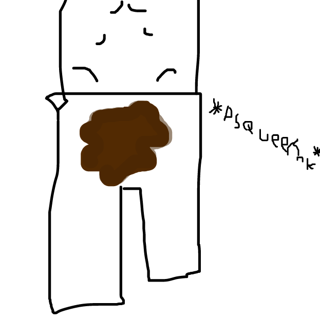 Its to late he sharted also *Psqueernk* is a shart sound effect typed out. - Online Drawing Game Comic Strip Panel by Monkey_HugLuv