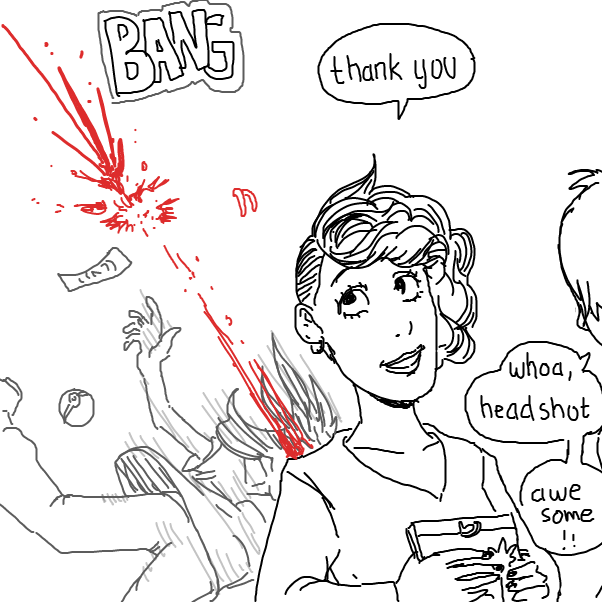  - Online Drawing Game Comic Strip Panel by Fathur