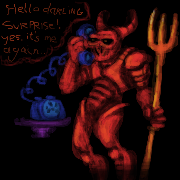 on some sin infested street of Houston, Texas - Online Drawing Game Comic Strip Panel by Peyocay