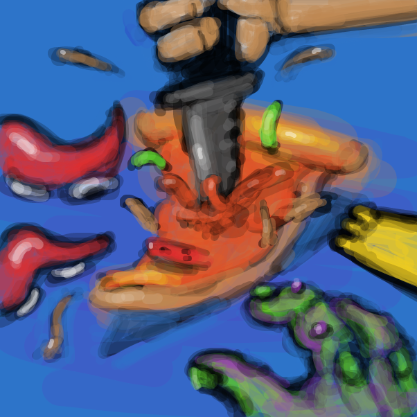 et tu brute? - Online Drawing Game Comic Strip Panel by Peyocay