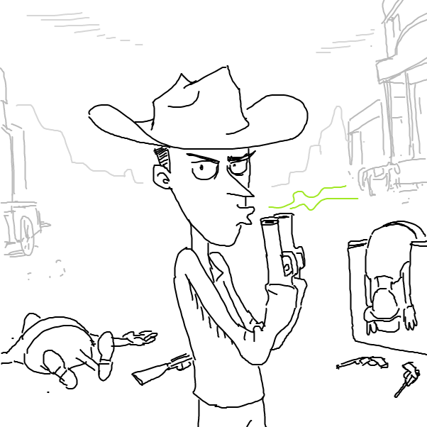  - Online Drawing Game Comic Strip Panel by Fathur