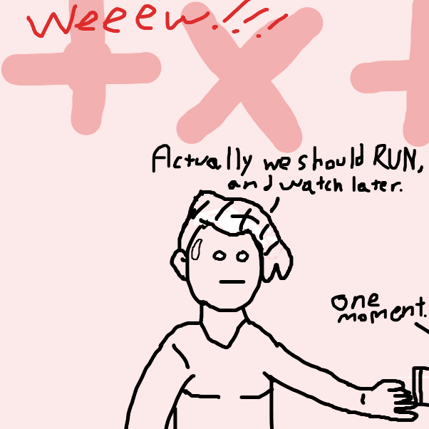 Drawing in Frankly, Karen by SuperIced3