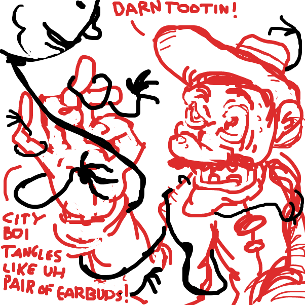 what in tar nation! - Online Drawing Game Comic Strip Panel by Peyocay