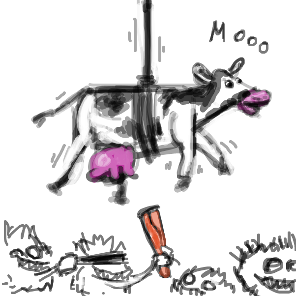 and remember: don't try this at home - Online Drawing Game Comic Strip Panel by Peyocay