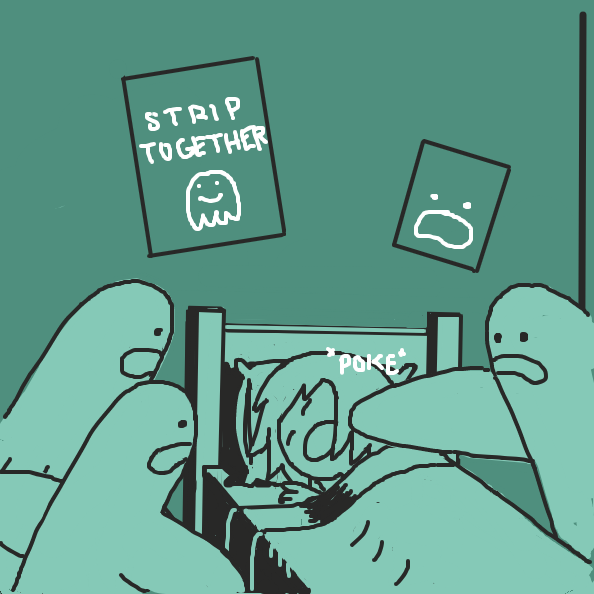  - Online Drawing Game Comic Strip Panel by nooz