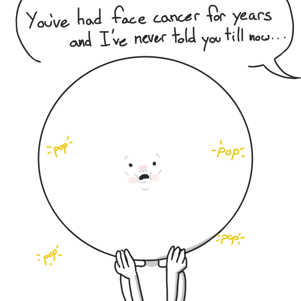 face not smol - Online Drawing Game Comic Strip Panel by Cake Emoji