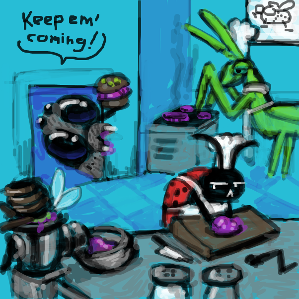 McFly - Online Drawing Game Comic Strip Panel by Peyocay