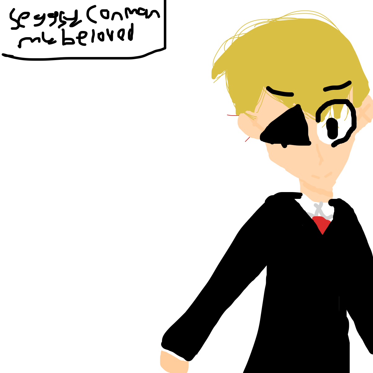 Just draw someone you’d simp for. Can be anyone :) - Online Drawing Game Comic Strip Panel by EmoWeeb_the_Simp