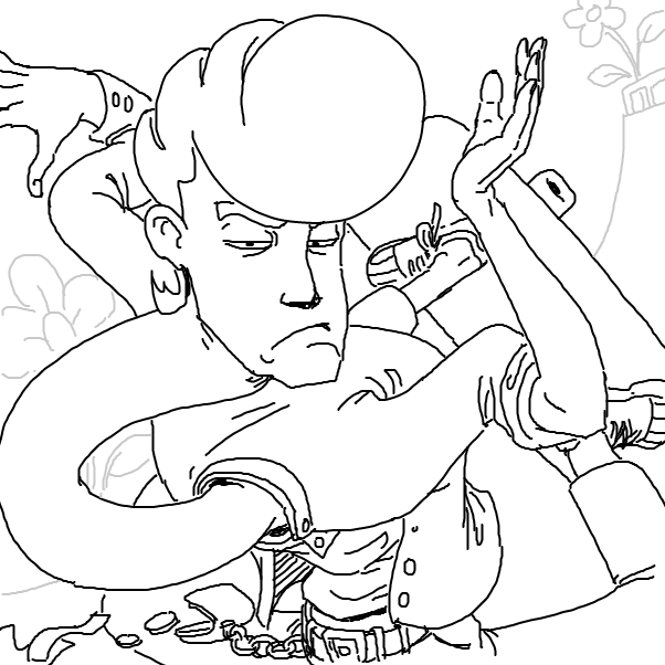  - Online Drawing Game Comic Strip Panel by Fathur