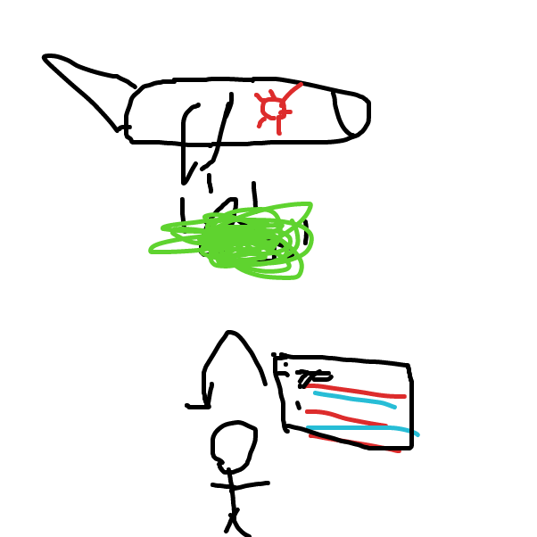 Drawing in Japanese attack on pearl thignshrboutt by Jkim