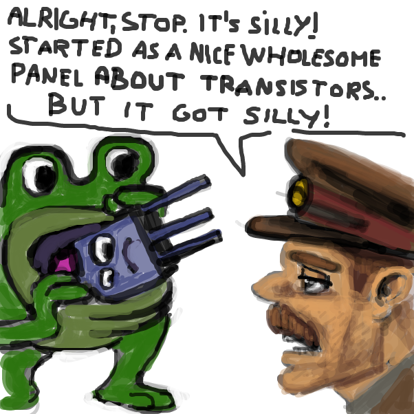 The Colonel! - Online Drawing Game Comic Strip Panel by Peyocay