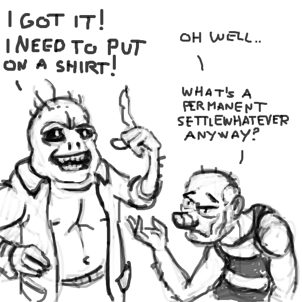 guess we'll never know - Online Drawing Game Comic Strip Panel by Peyocay