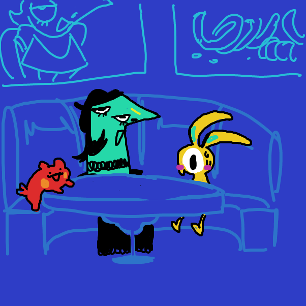  - Online Drawing Game Comic Strip Panel by Chumky