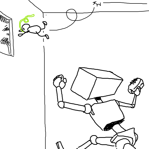  - Online Drawing Game Comic Strip Panel by Fathur