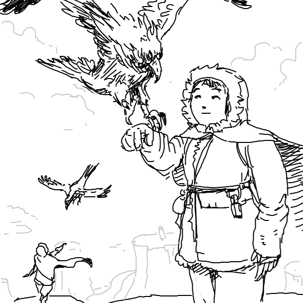  - Online Drawing Game Comic Strip Panel by Fathur