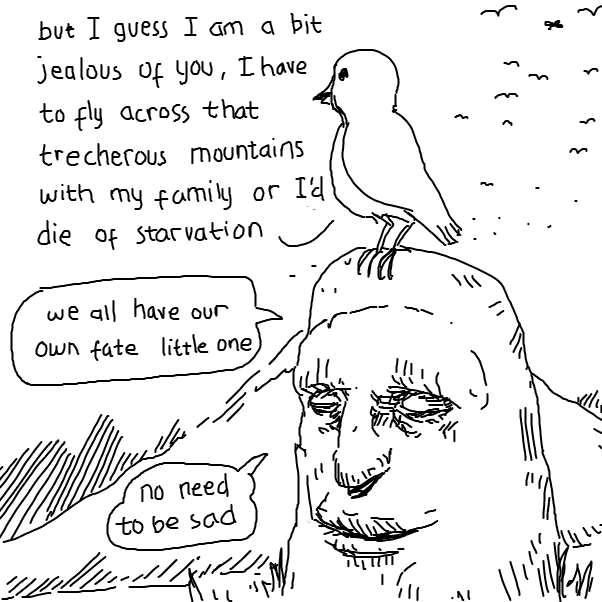 Drawing in agh ogh by Fathur