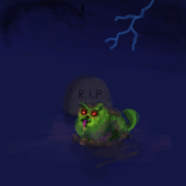 Back in business! - Online Drawing Game Comic Strip Panel by Peyocay