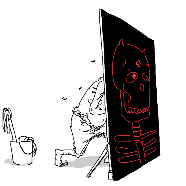  - Online Drawing Game Comic Strip Panel by Fathur