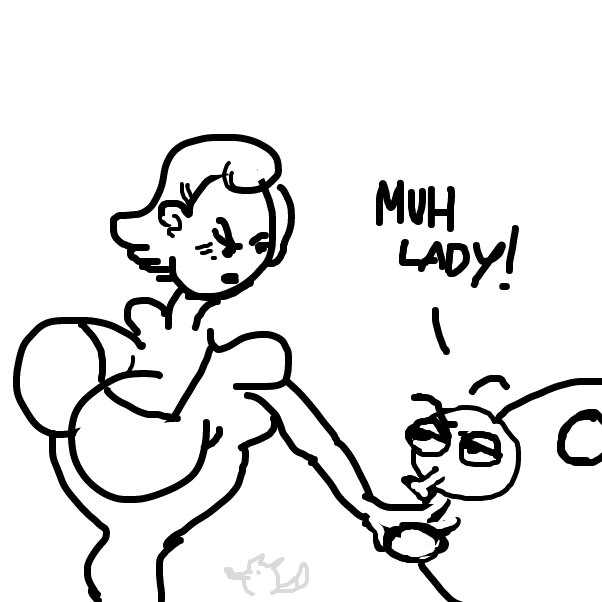 Its' the mom fucker from #13687! - Online Drawing Game Comic Strip Panel by Peyocay