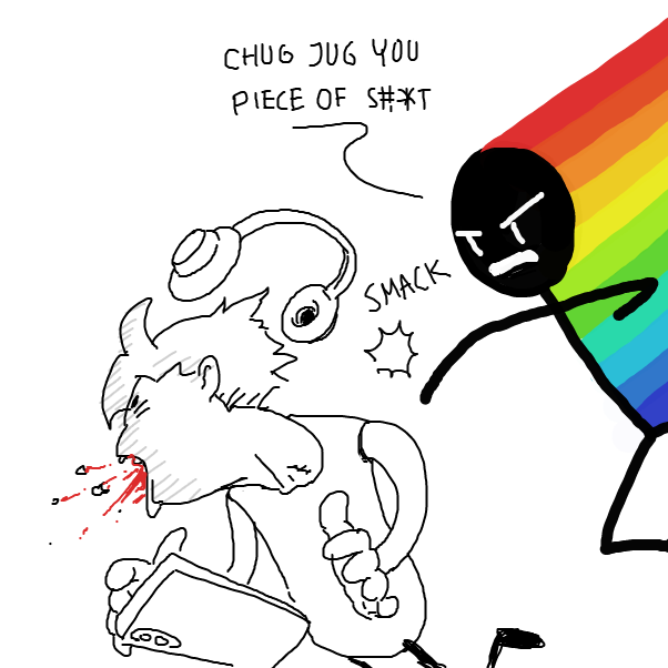  - Online Drawing Game Comic Strip Panel by Fathur