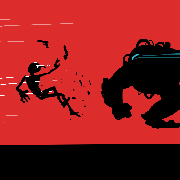  - Online Drawing Game Comic Strip Panel by Fathur