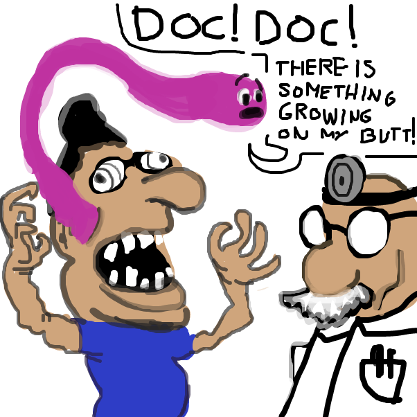 "Hm. Hm. Hmm. If only I had a nickel every time I heard that." - Online Drawing Game Comic Strip Panel by Peyocay