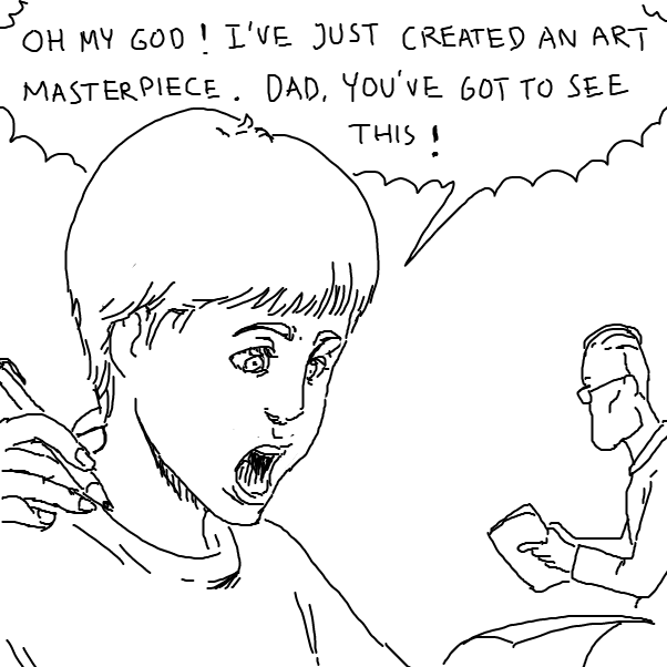  - Online Drawing Game Comic Strip Panel by Fathur