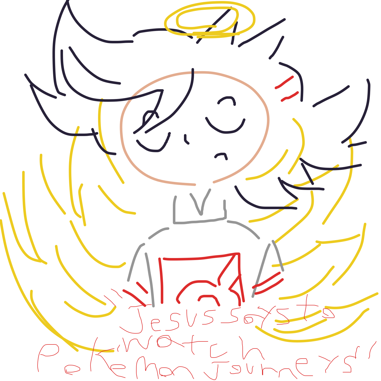 Drawing in Teer by Goh