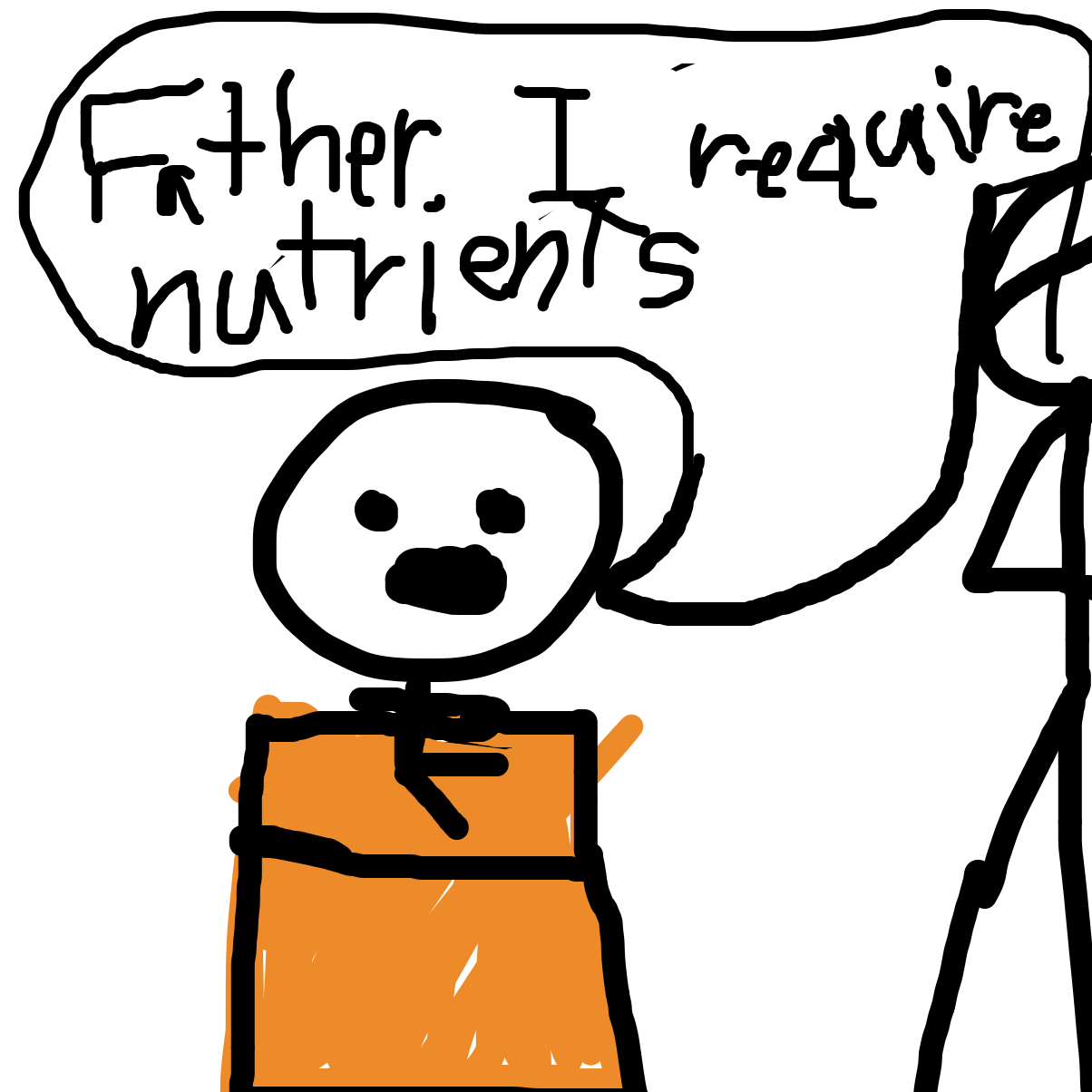 Drawing in Father I require nutrients by PugGamer2.0YT