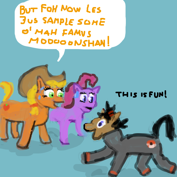 Yeeeeeeeeeeehaw! - Online Drawing Game Comic Strip Panel by Peyocay