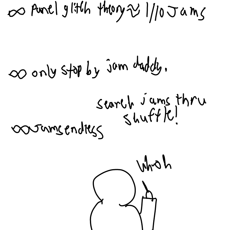 Does anyone else see the writing on the wall here? - Online Drawing Game Comic Strip Panel by Setin