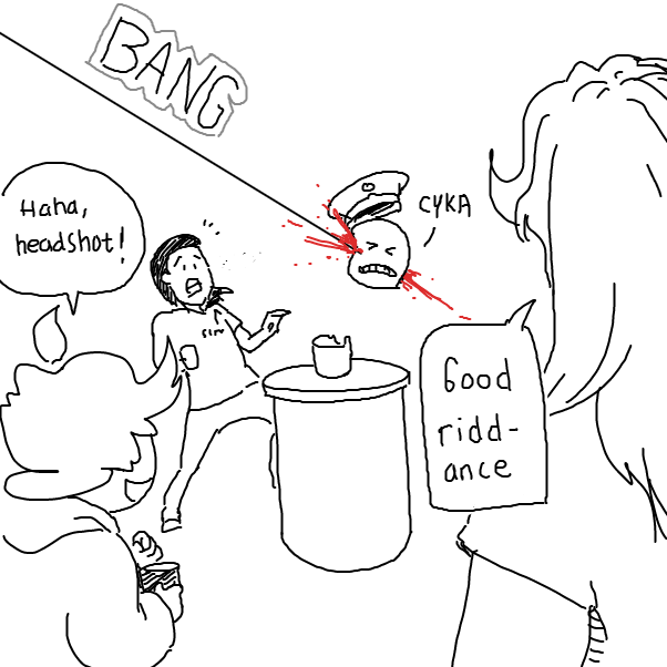  - Online Drawing Game Comic Strip Panel by Fathur