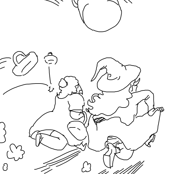 Drawing in Candy queens by Fathur