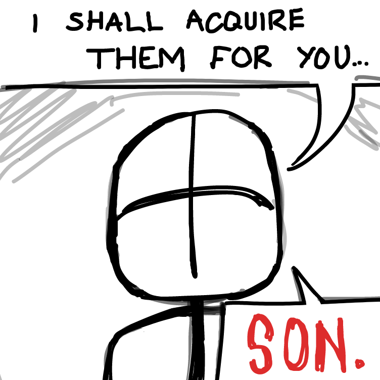 Drawing in Father I require nutrients by dirthead18