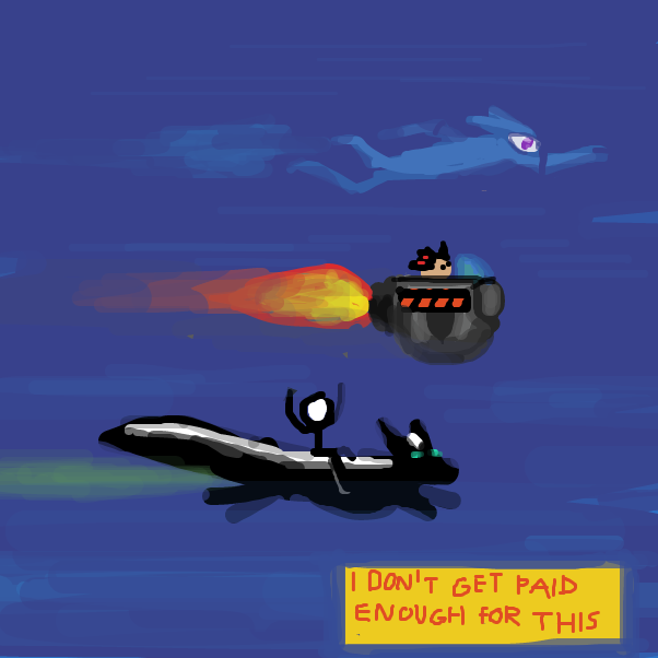  - Online Drawing Game Comic Strip Panel by Peyocay