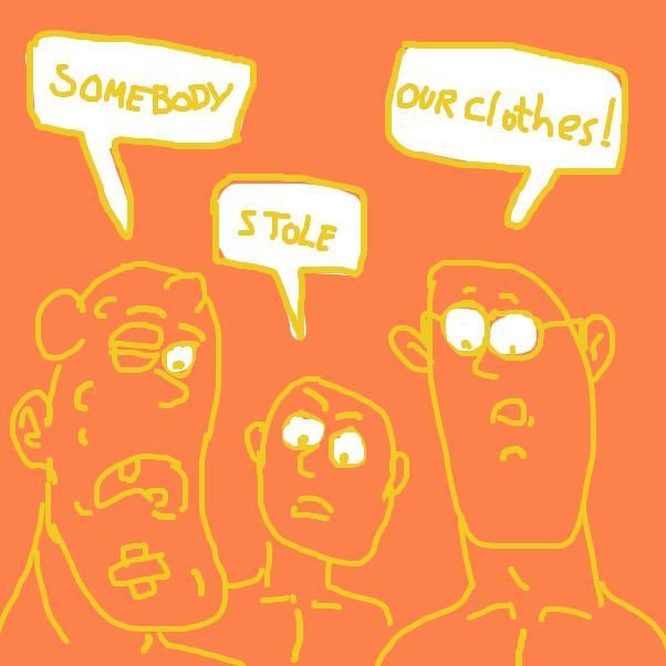and that concludes our programme - Online Drawing Game Comic Strip Panel by Peyocay