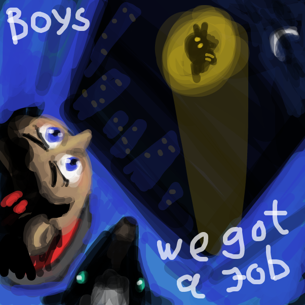 Now this looks like a job for me! - Online Drawing Game Comic Strip Panel by Peyocay