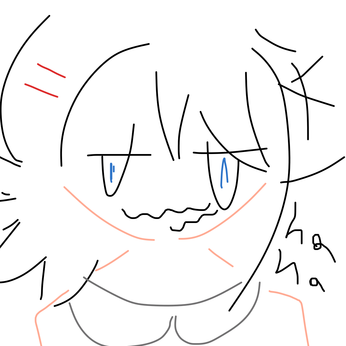 Drawing in Connecting  by Goh