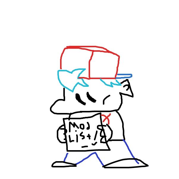 Drawing in Friday night Rappin by garfieldfan1005