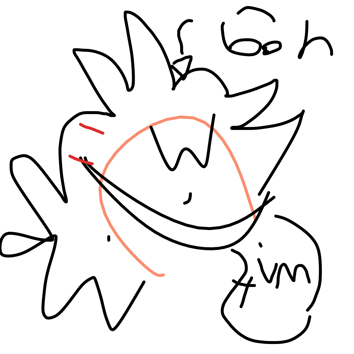 Drawing in Make your own Pokemon by Goh