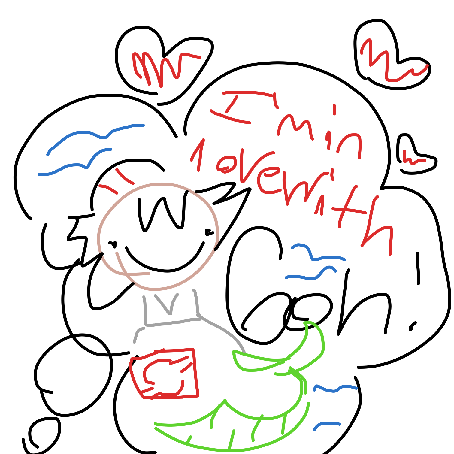  - Online Drawing Game Comic Strip Panel by Goh